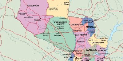 המפה הפוליטית של פרגוואי