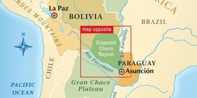 מפה של ריו פרגוואי